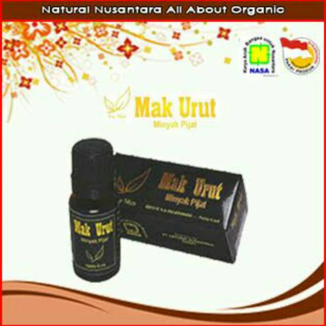 MAK URUT NASA ORIGINAL BPOM MINYAK PIJAT TAHAN LAMA