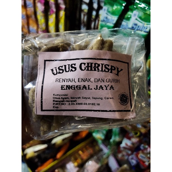 

usus krispy enggal jaya isi 10pcs-makanan ringann-camilan sehat-snack ringan-