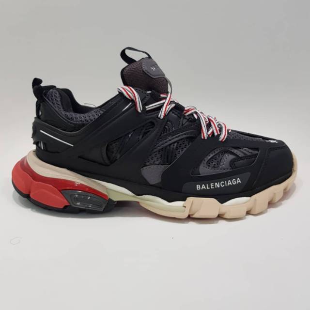 BALENCIAGA TRACK " BLACK RED "