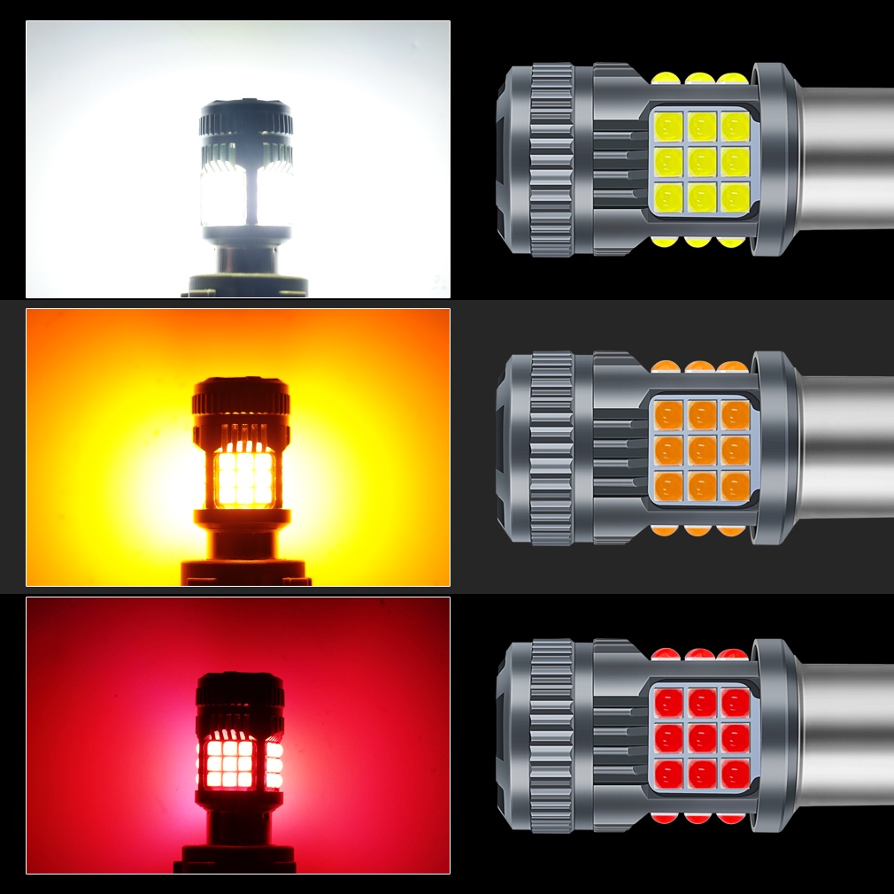 1pc Lampu LED decoding 36SMD 1156 T20 w21w 7443 1157 PY21W Arus Konstan Untuk Seinrem Mobil