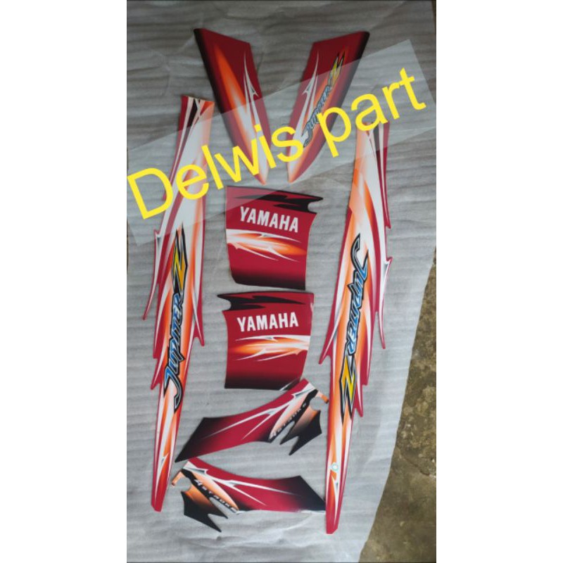 striping Jupiter z burhan hitam maroon