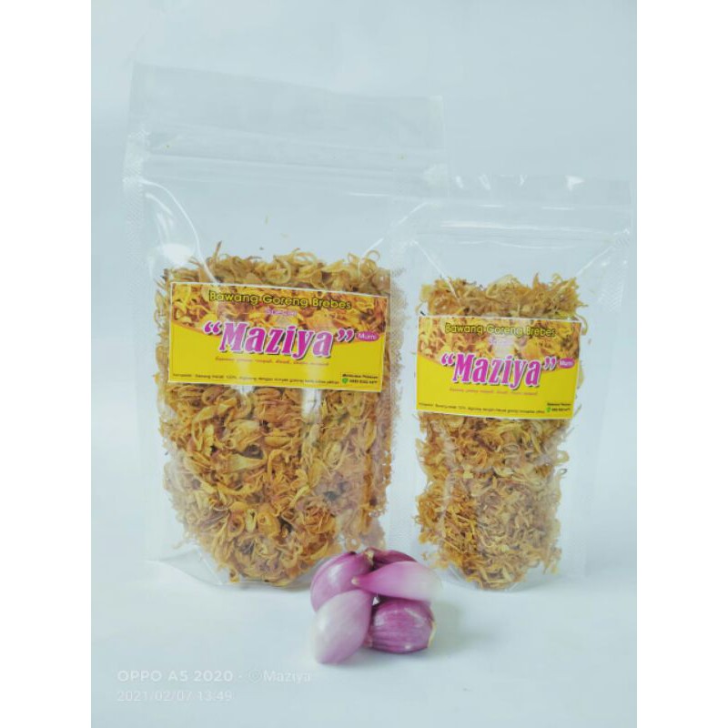 

MAZIYA Bawang Goreng asli Bebes 100 gr