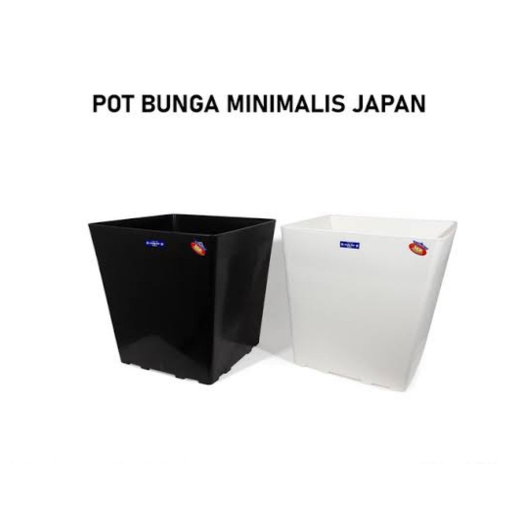 Pot Minimalis Japan BIG SIZE Japanese vas Tanaman Hias benih bibit bunga kaktus anggrek net pot