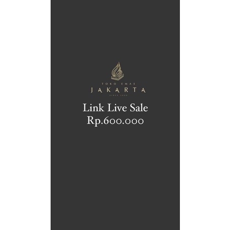 Link Live SALE 600.000 (Link untuk check out apapun yang sedang di sale)