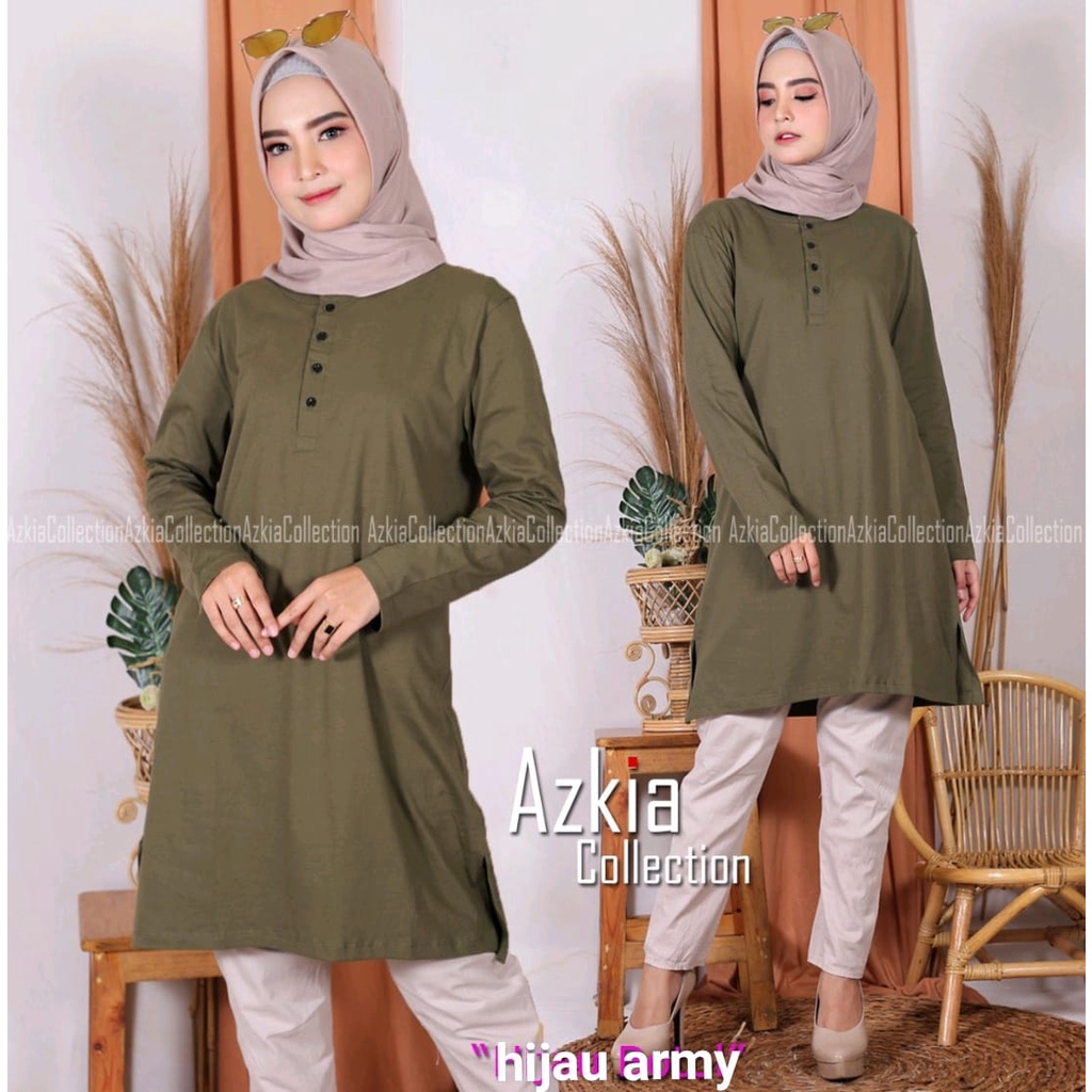 tunik wanita busui kaos katun