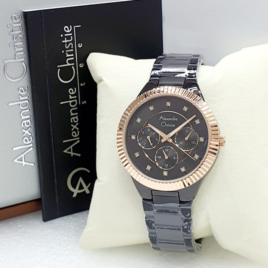 Alexandre Christie Ac 2900 Jam Tangan Stainless Steel Wanita Original