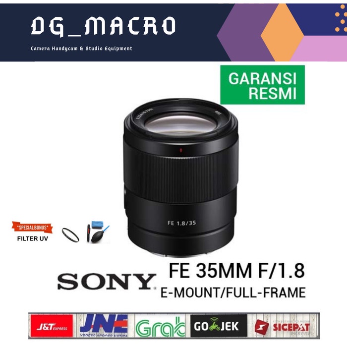 Sony FE 35MM F1.8 - Lensa Sony 35MM