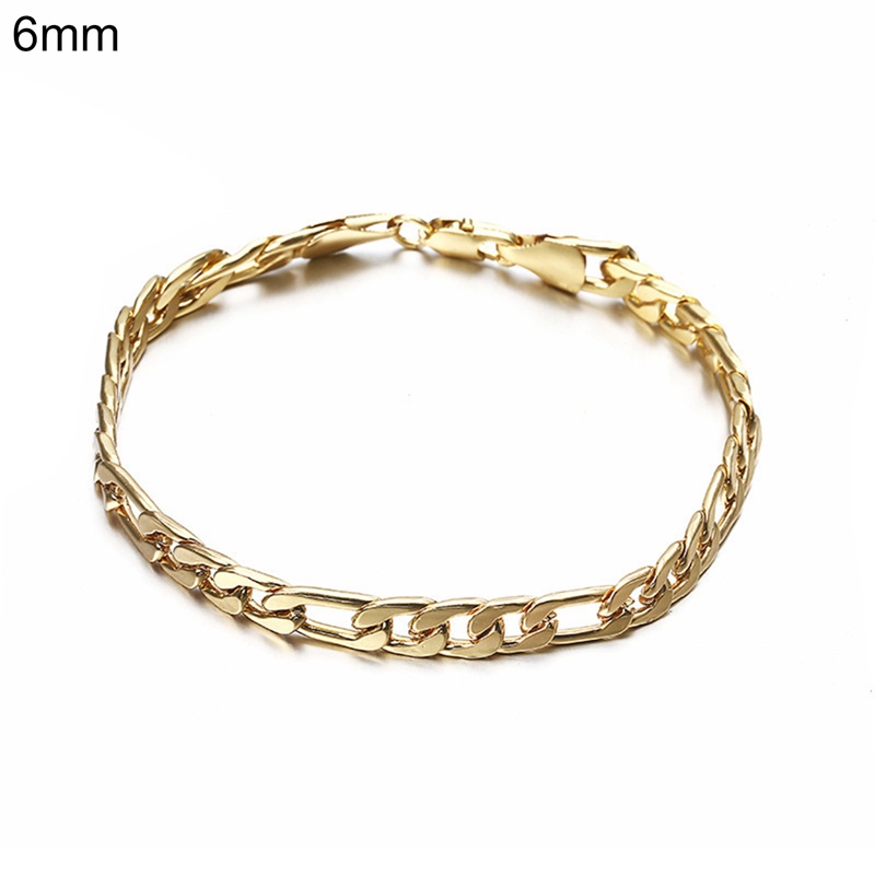 Gelang Rantai Lapis Emas 18K Untuk Pria