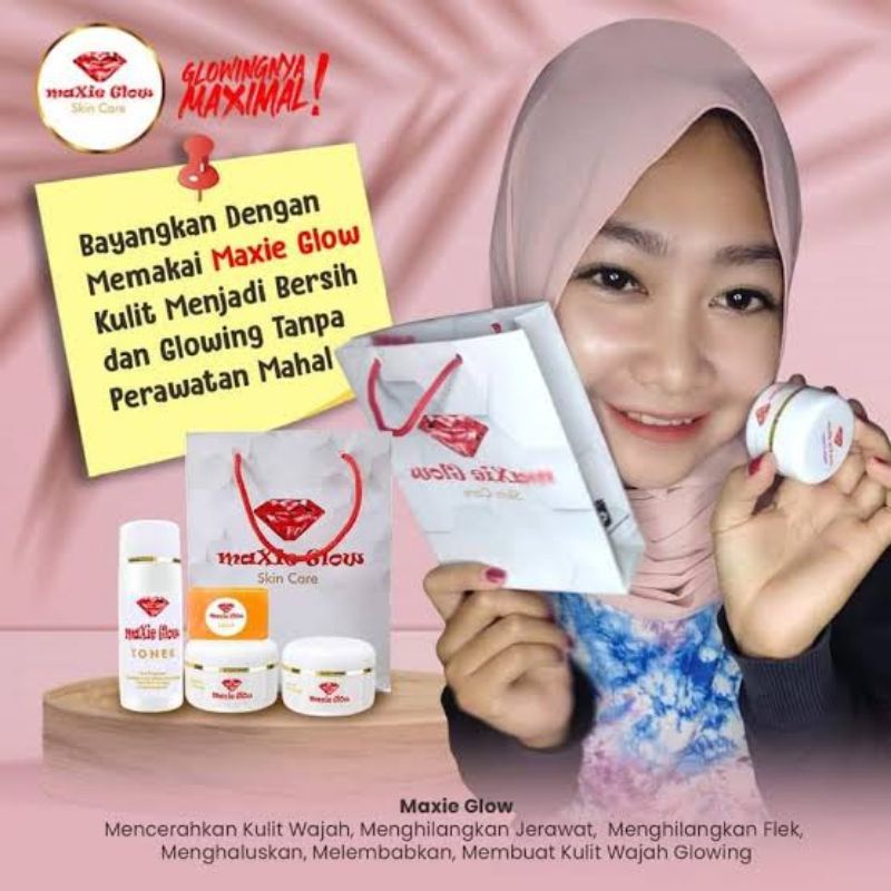 Cream Maxie GLOW VIRAL UANG kembali 3x lipat Jika Terbukti Palsu