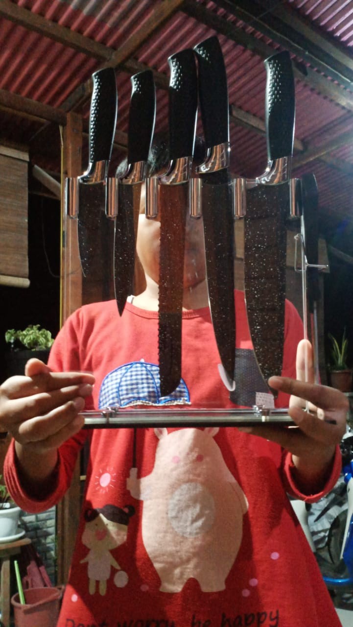 Pisau Set Granito Bolde Super Knives - Pisau Dapur