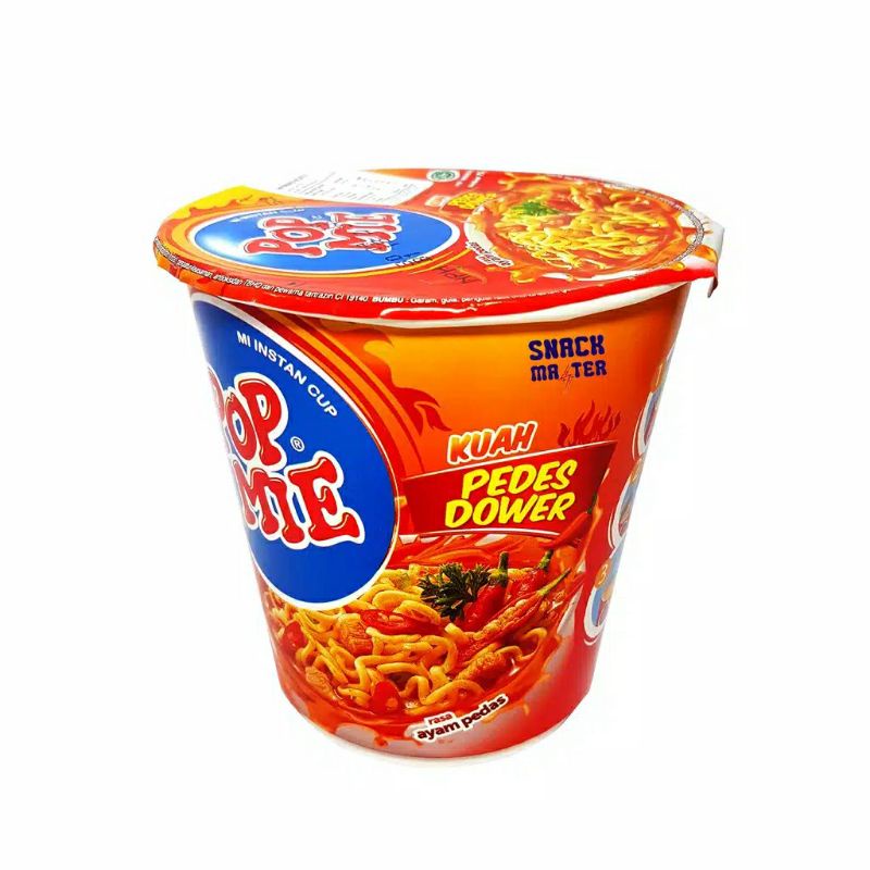 

Pop Mie Goreng Pedes Gledeek dan kuah gledek