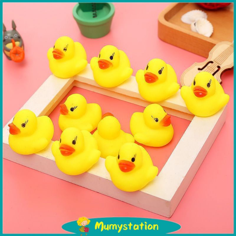 [rumahbayipdg] Mainan mandi anak bebek nyit nyit 1 pcs &amp; pack 6 pcs