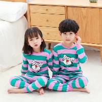  BAJU  TIDUR  ANAK  ANAK  COUPLE  LENGAN PANJANG SETELAN 