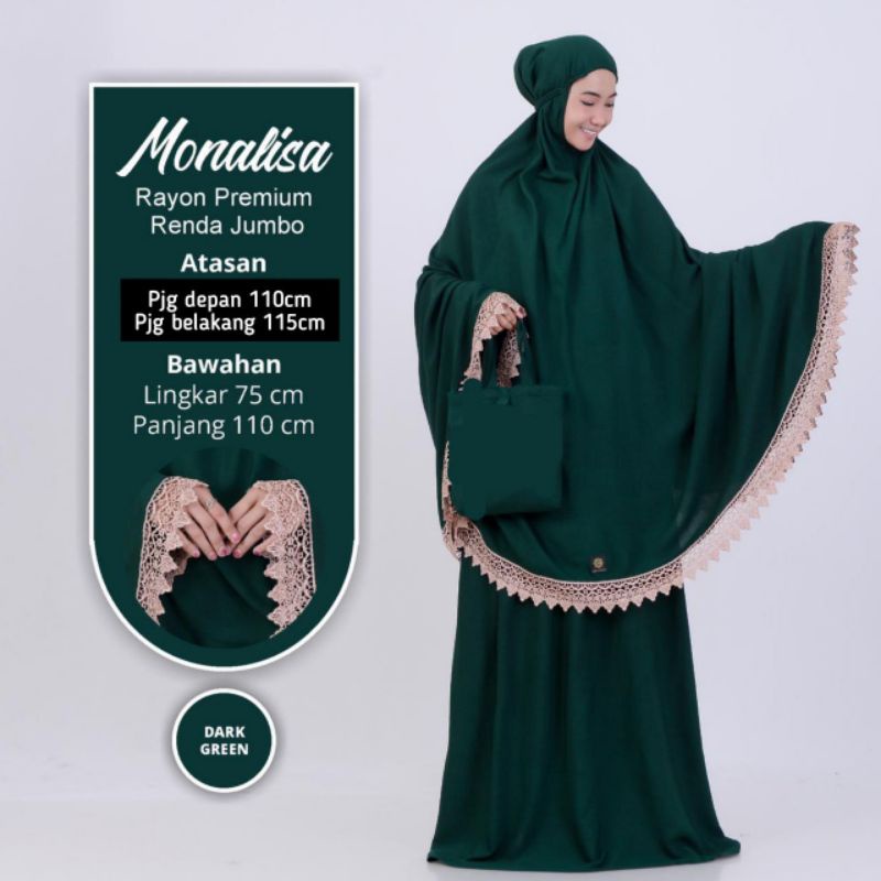 MUKENA RAYON MONALISA / MUKENA PUTUSAN