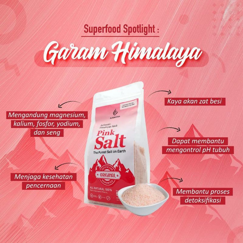 

himalayan salt (garam himalayan)