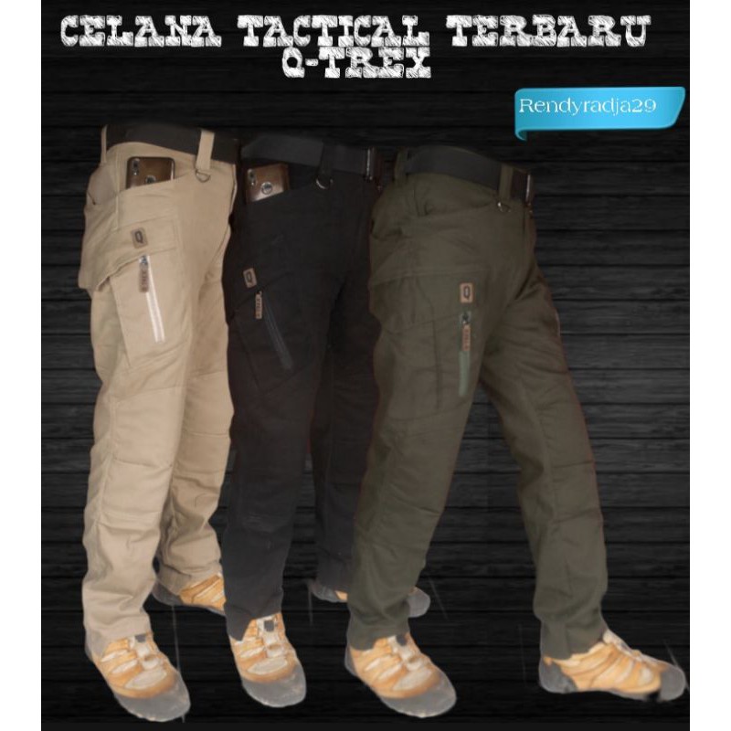 CELANA TACTIKAL PANJANG Q TREX premium series