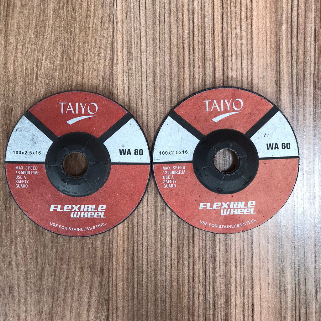 Batu gerinda POLES marmer Taiyo / Batu poles marmer/ Flexible wheel WA 60 , 80