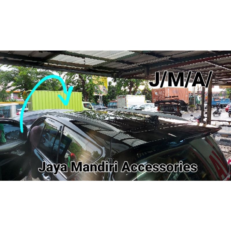 ROOF RAIL INNOVA REBORN ALMUNIUM ROOF RAIL ALL NEW INNOVA REBORN MODEL LEXSUS