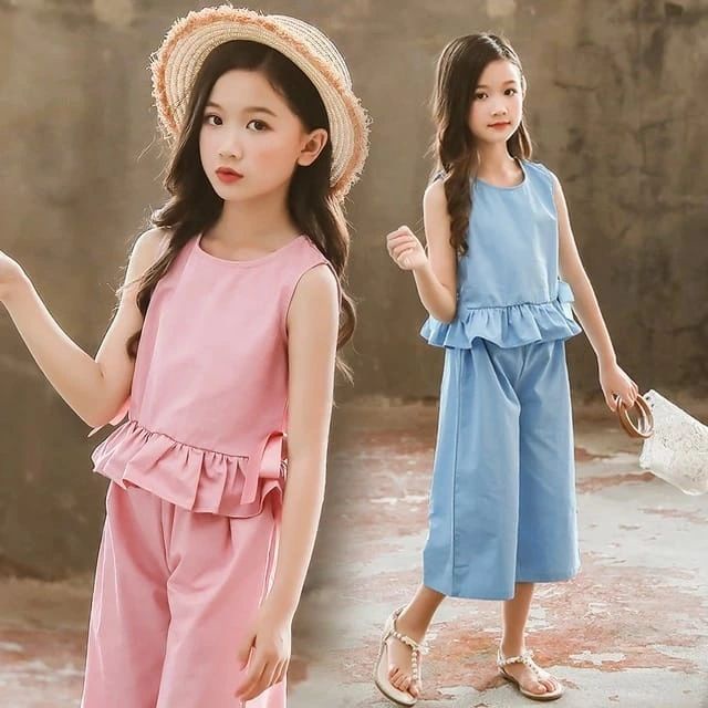 GWYN SET - SETELAN ANAK PEREMPUAN - BLOUSE + PANTS