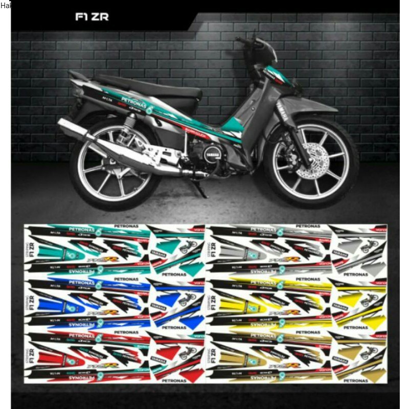 STRIPING F1 ZR/F1 ZR PETRONAS/STIKER F1/F1 ZR STRIPING/STIKER F1 ZR/F1 ZR DEKAL