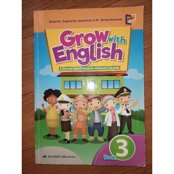 Grow With English kelas 3 bekas