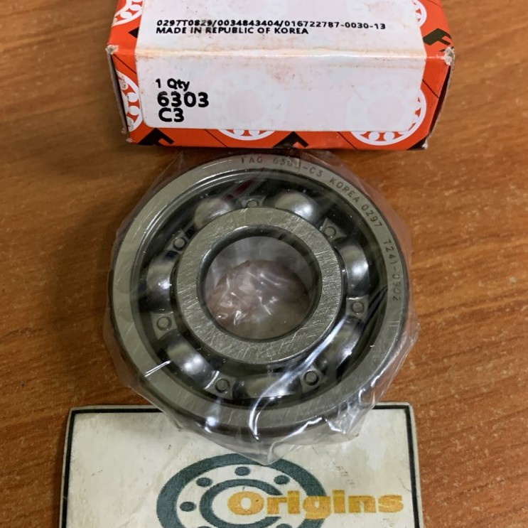 BEARING 6303 C3 FAG ORIGINAL 6303C3