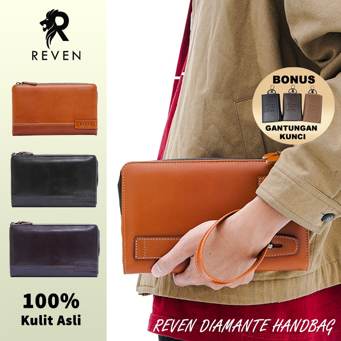 Dompet Pria Kulit Asli HandBag Tas Tangan Pria Kulit asli Tas Tenteng Pria Kulit Asli Premium