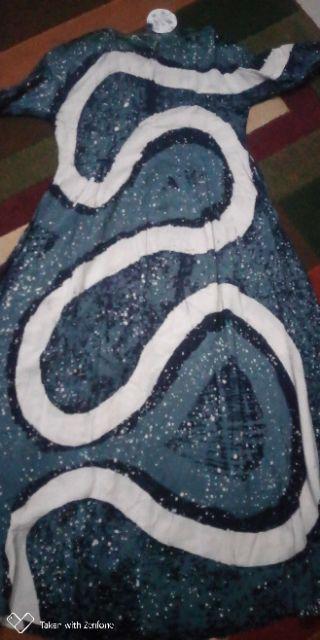 Ry23 Gamis Batik Rayon Premium Motif Abstrak