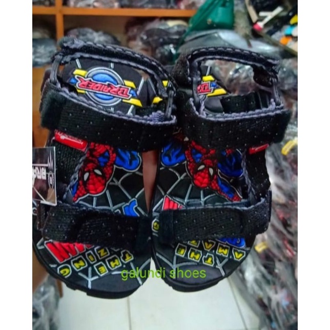 Sendal Gunung Karakter Anak Spiderman Harga Grosir