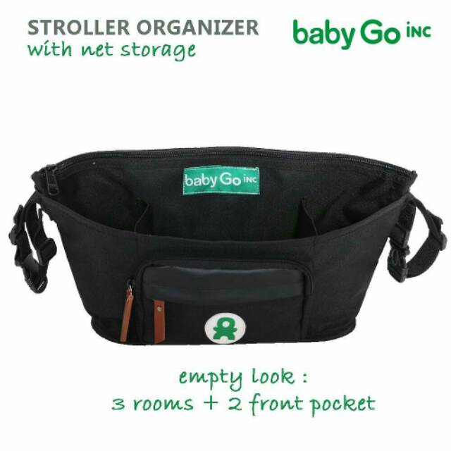 Babygo Inc Stroller Organizer - Authorized distributor Baby Go Inc - babygoinc tas bayi