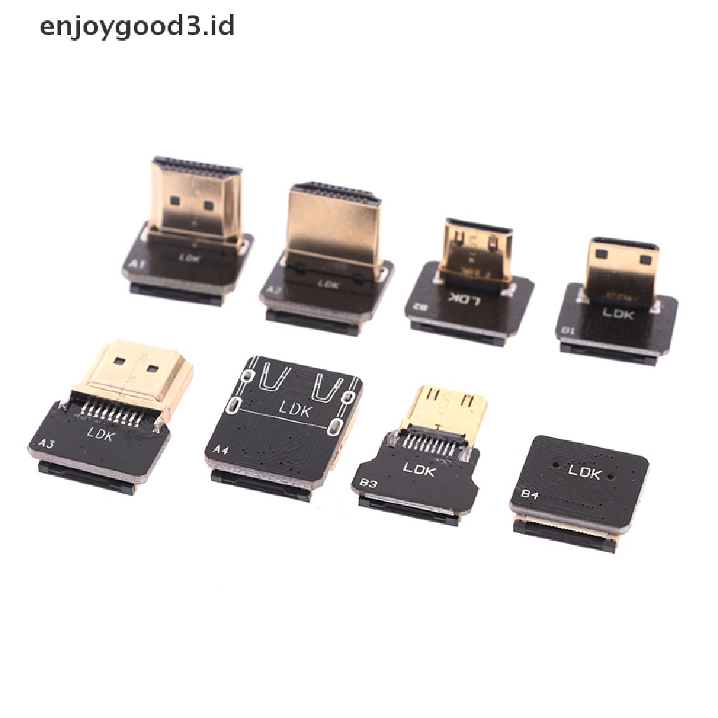 (Id) Kabel Flat Fpc Fpv Micro Mini Hdmi Male Ke Female