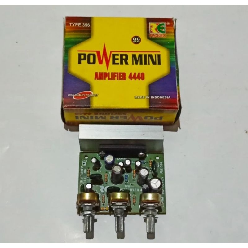 KIT Power Amplifier Mini BTL IC LA4440
