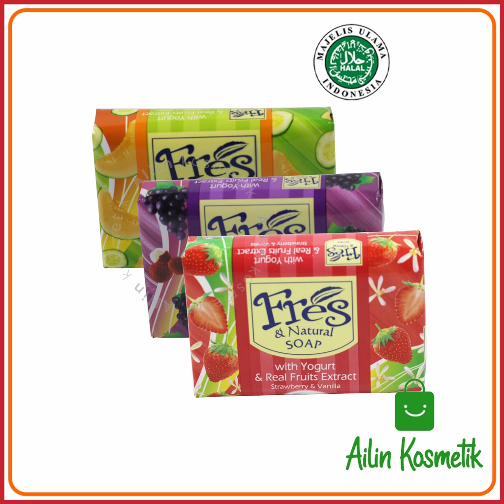 FRESH Body Bar Soap 65gr BPOM ORIGINAL / Sabun Fresh Sabun Mandi Batang BY AILIN