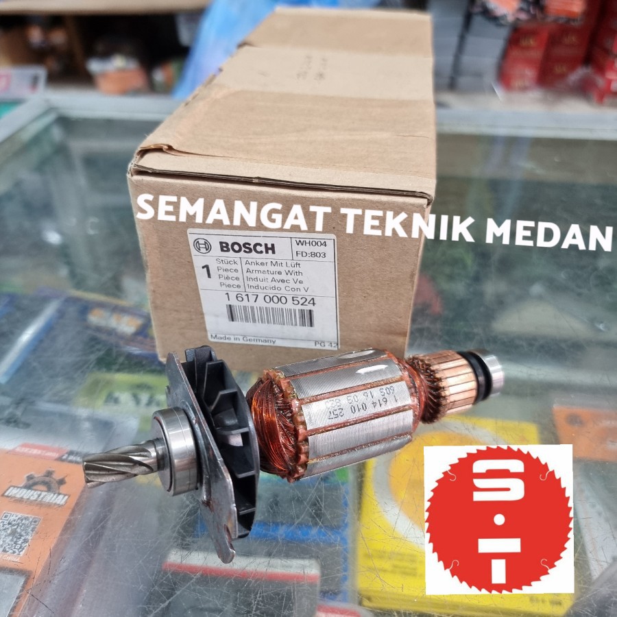 GBH2-23RE ARMATURE ANGKER BOR DEMOLITON ROTARY HAMMER GBH 2-23 BOSCH