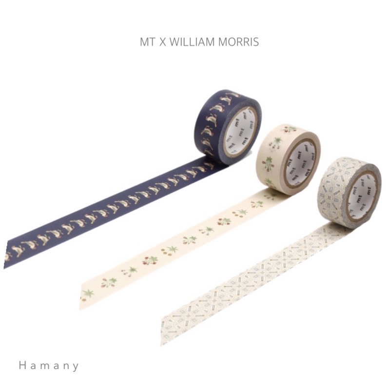 

MT X William Morris Washi Tape / Sample