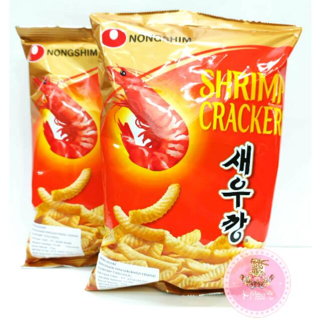 

Nongshim Shrimp Cracker - Snack Rasa Udang 75gram