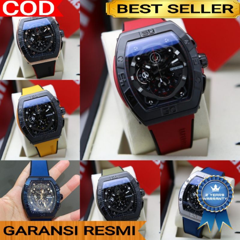 JAM TANGAN PRIA EXPEDITION EXP 6800/EXP 6800 TALI RUBBER