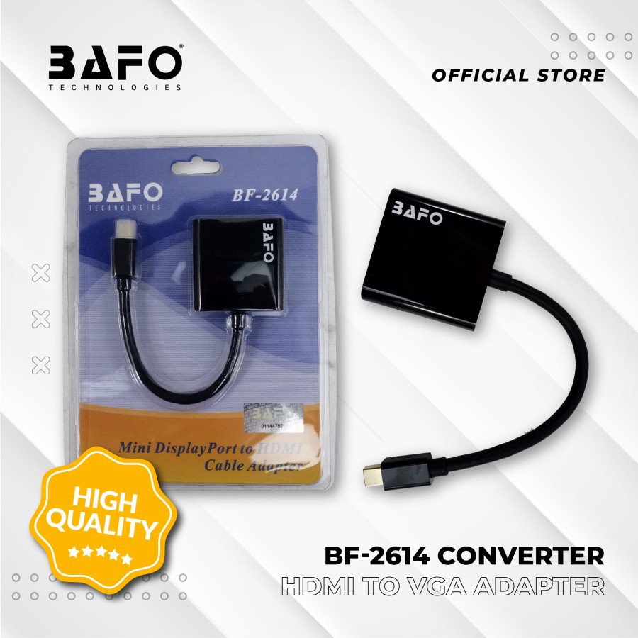 Converter Mini Display Port to HDMI BAFO BF-2614 / Mini DP to HDMI