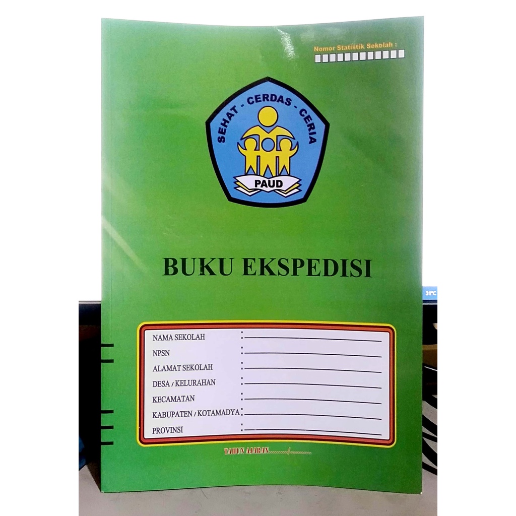 

Buku Ekspedisi untuk TK - Paud (Buku Administrasi Guru Tk/Paud)