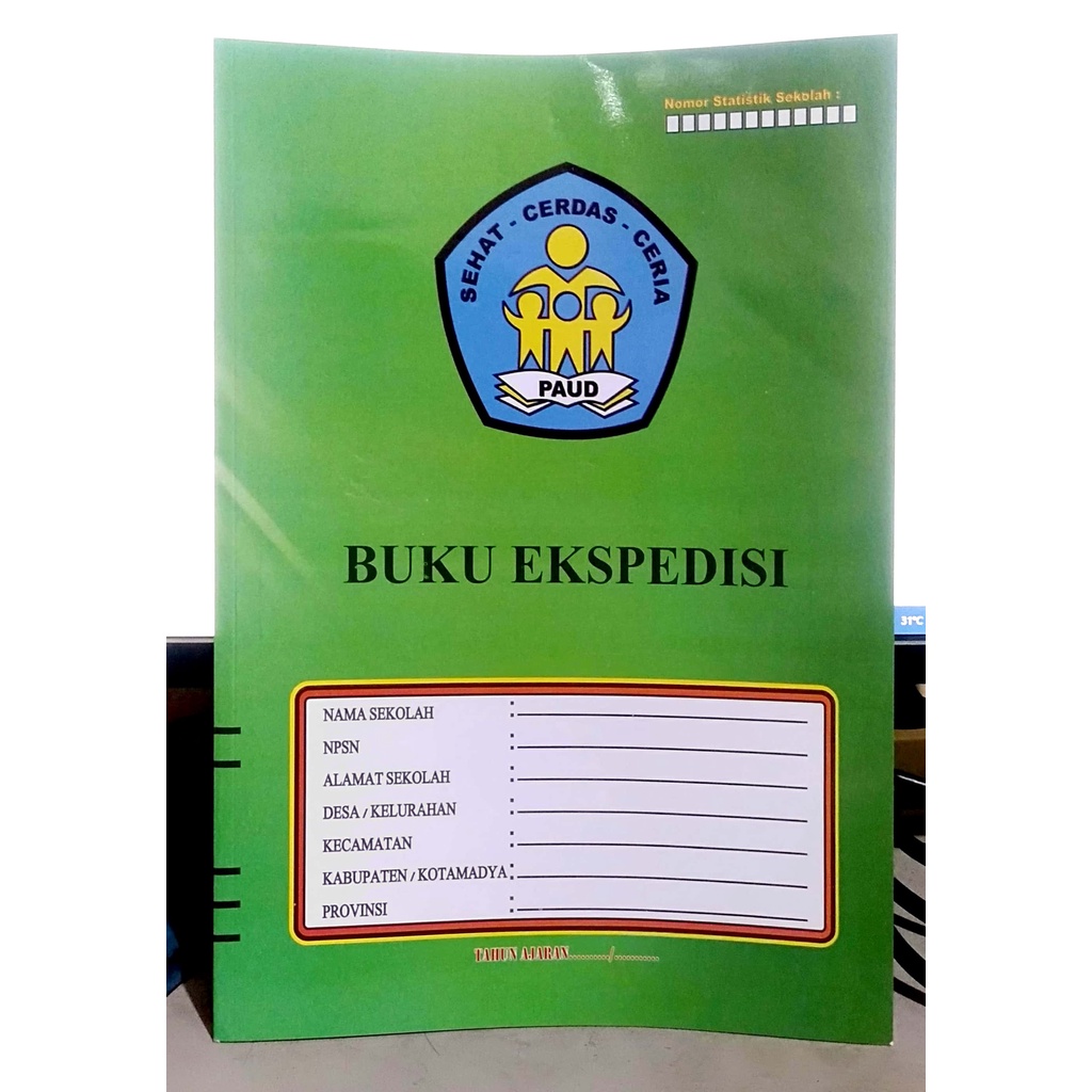 Buku Ekspedisi untuk TK - Paud (Buku Administrasi Guru Tk/Paud)