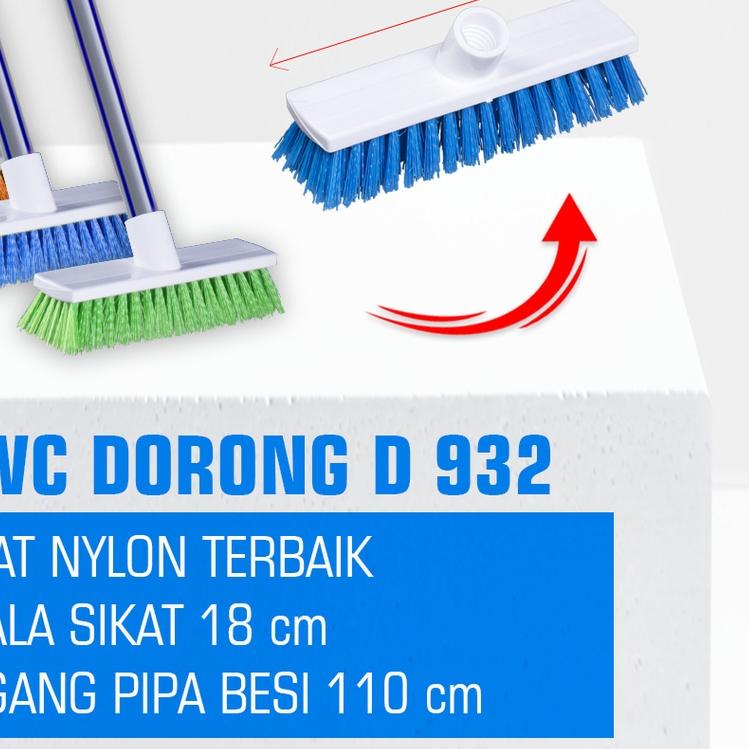 ❀ Sikat WC Dorong D932 Dragon ☁