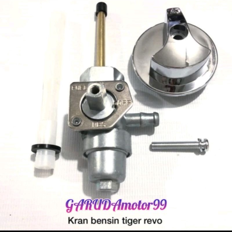 kran bensin tirev tiger revo megapro crom universal cb 100 tirev mp custom all motor