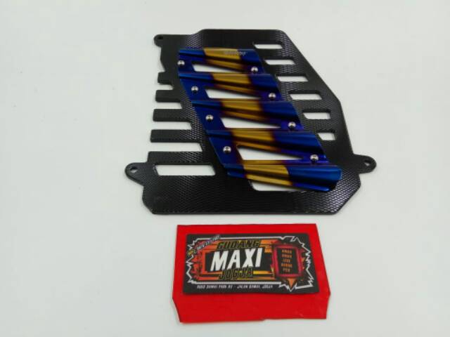 Cover Tutup Radiator Scarlet full cnc model thailook nmax aerox 155 lexi