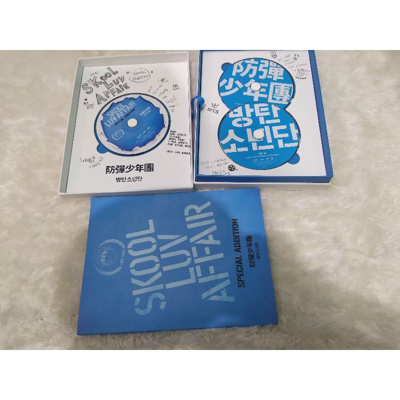 Album Only BTS - Skool Luv Affair Special Edition ( No photocard, No poster)