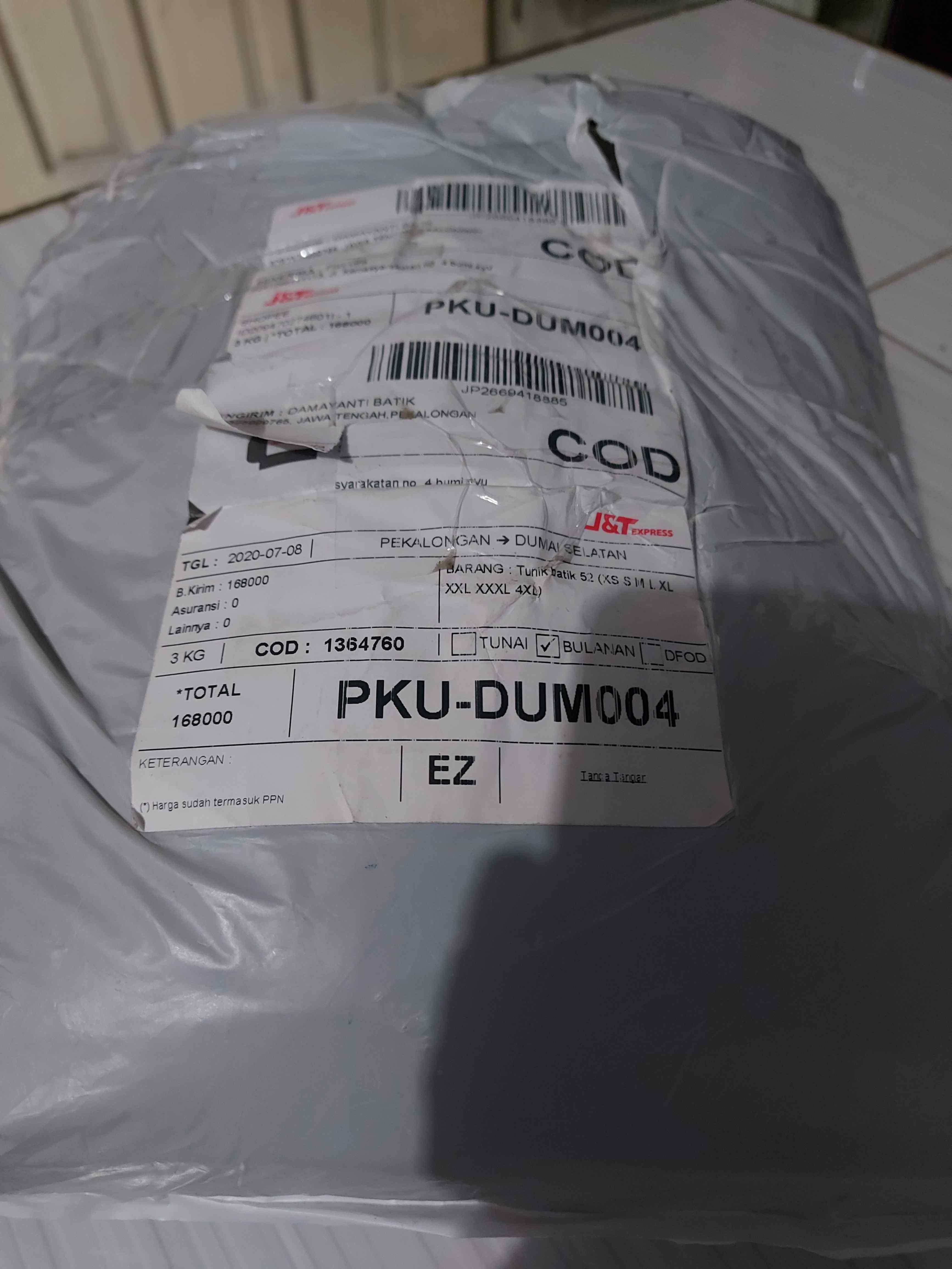 Tunik Batik 52 (xs S M L Xl Xxl Xxxl 4xl)