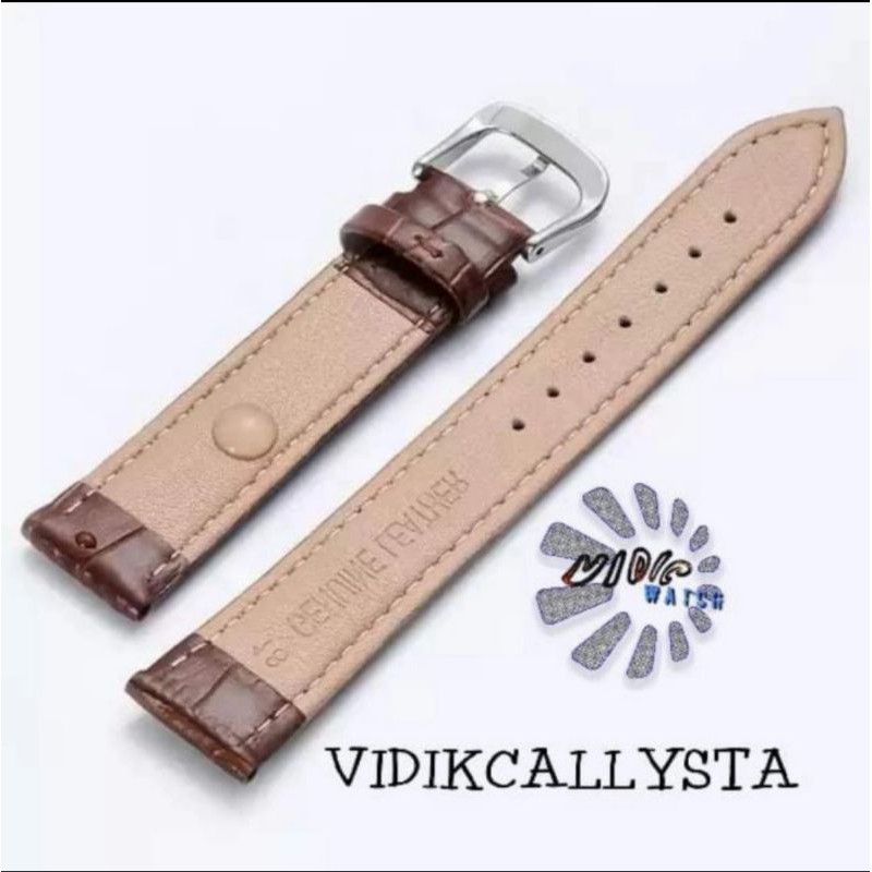 GROSIR TALI JAM TANGAN KULIT 16 18 20 22 24 MM UNIVERSAL MURAH