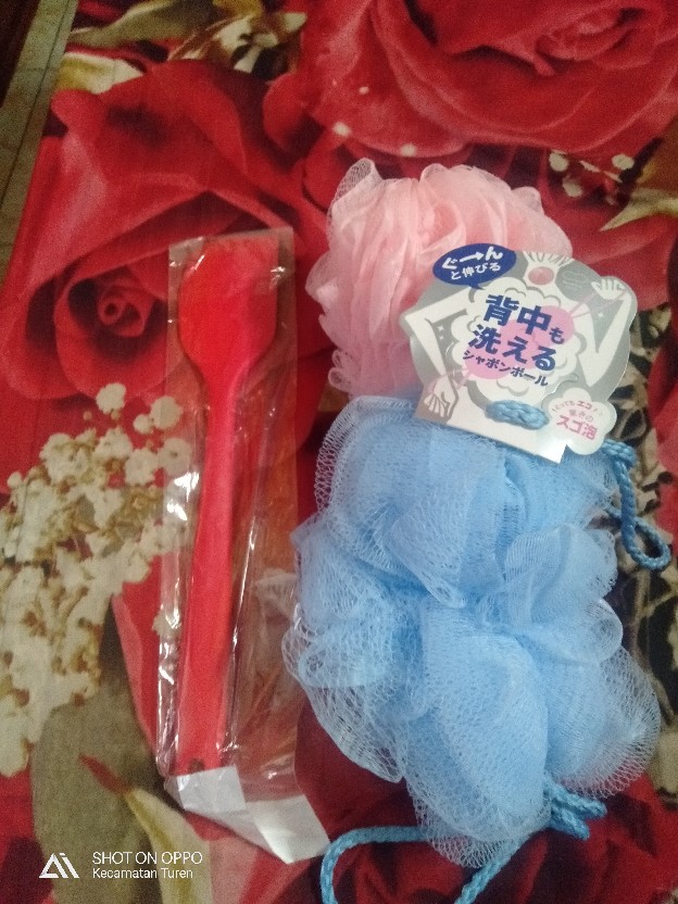 Spons Mandi / Bath Sponge / Shower Puff 50 Gr