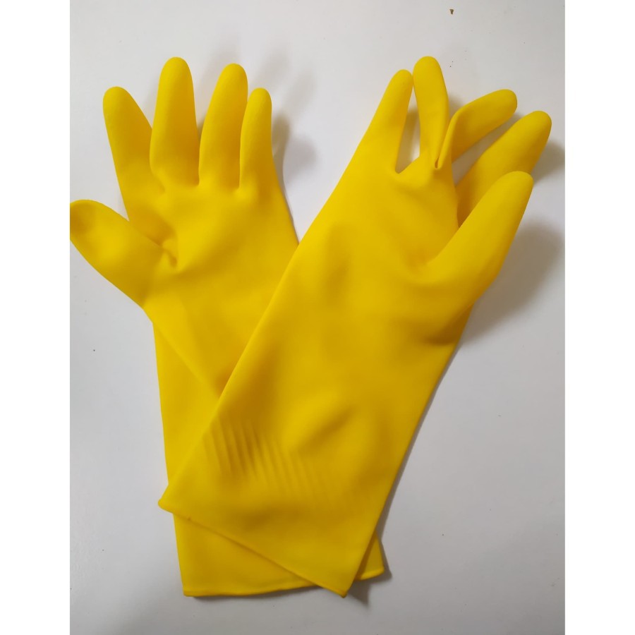 Sarung Tangan Latex warna kuning