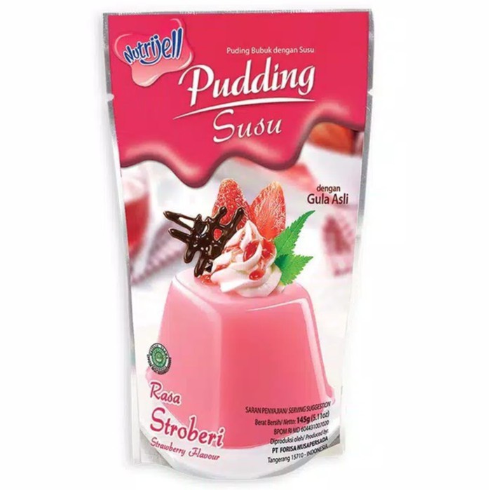 

Nutrijell Pudding Susu Rasa Strawberry 145 gr