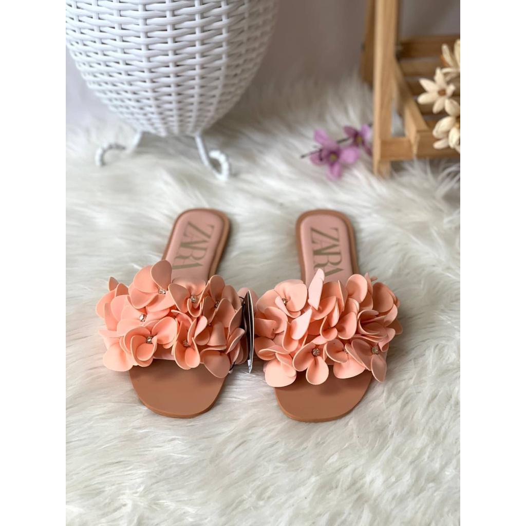 SANDAL WANITA ZS401 FLAT SANDALS PREMIUM IMPORT